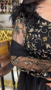 Black classy lehenga